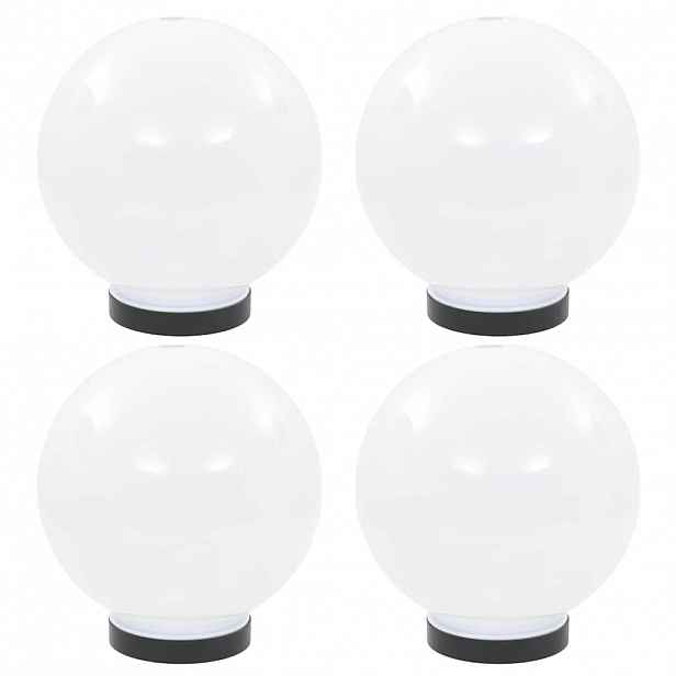 vidaXL Kulovité LED lampy 4 ks koule 20 cm PMMA