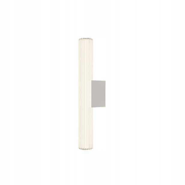 Nástěnná lampa bílá skleněná tuba led cct ip44 45 cm Linea Light Prestige
