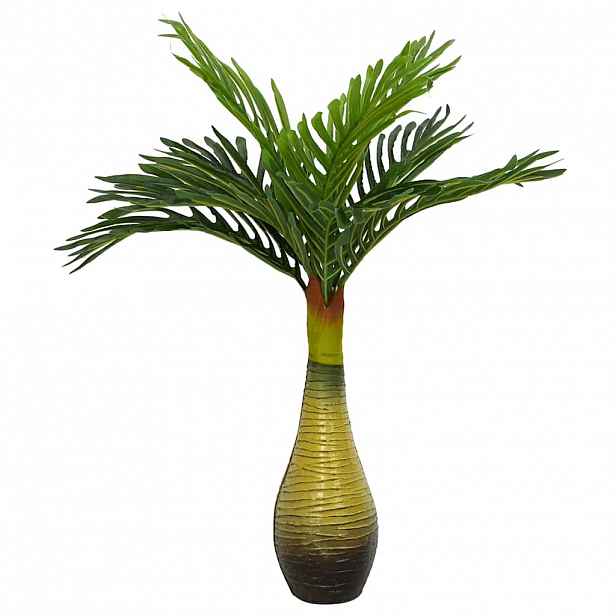 vidaXL Umělá palma 9 listů 70 cm zelená