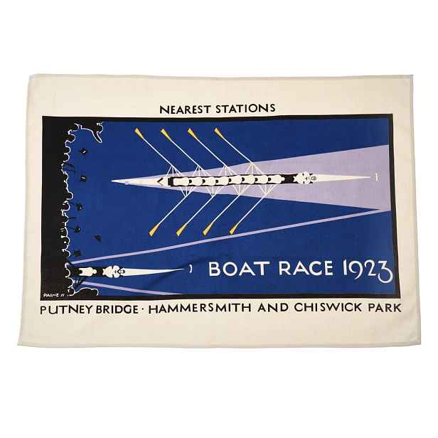 Bavlněná utěrka 50x70 cm Boat Race – Rex London