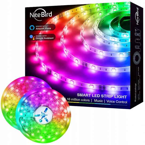 Chytrý Led Pásek NiteBird SL3 (2x5m), Tuya