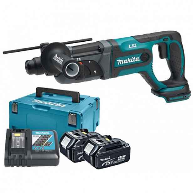 Makita DHR241RTJ Vrtací kladivo 2X5.0Ah 18V Sds