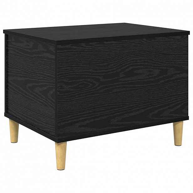 vidaXL Noční skříňka Černý dub 60 x 44,5 x 45 cm Kompozitní dřevo