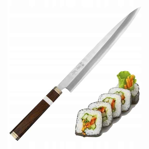 Sakai Takayuki Shiden Silver#3 Japonský Nůž Yanagiba na sushi 27 cm
