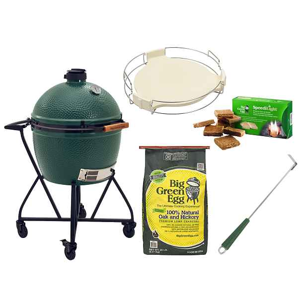 Keramický gril Big Green Egg XLarge - balíček "Easy start"