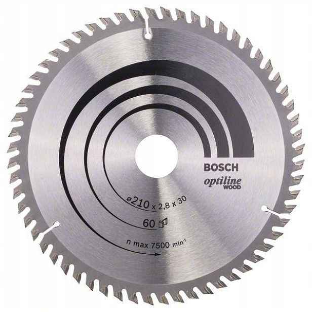 Kotoučová Pila H Optiline Wood 210*2,8*30/60Z B 2608641190