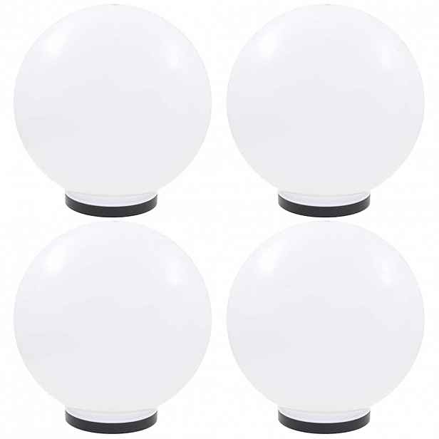 vidaXL Kulovité LED lampy 4 ks koule 40 cm PMMA