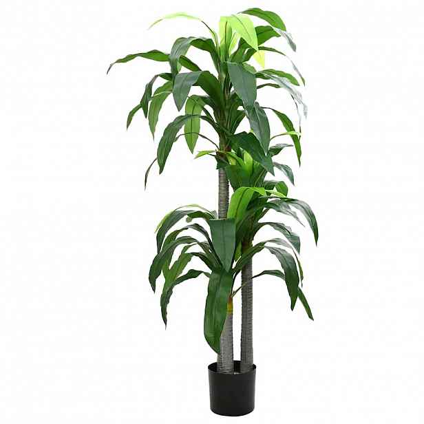 vidaXL Umělý strom Dracaena 36 listů 180 cm zelený