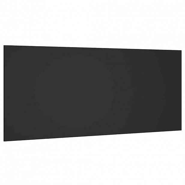 vidaXL Čelo postele černé 200 x 1,5 x 80 cm kompozitní dřevo