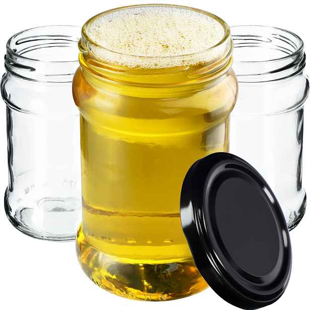 20x Zavařovací Sklenice 315ml Šroubovací Víčko FI66 Na Zavařeniny Džem
