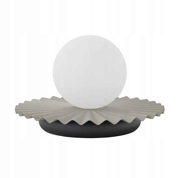 Emibig Umbra stolní lampa béžová koule G9 1x8W skleněná