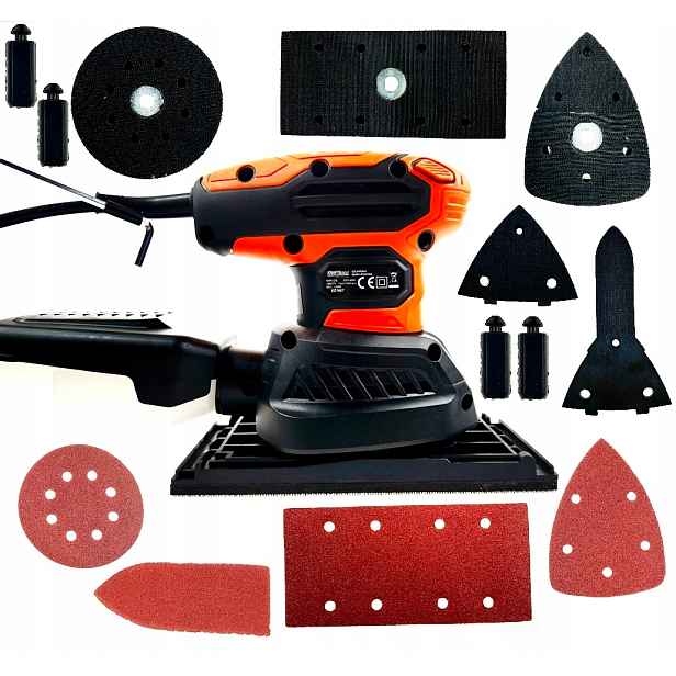 Síťová multifunkční bruska Kraft&Dele 1200 W 230 V