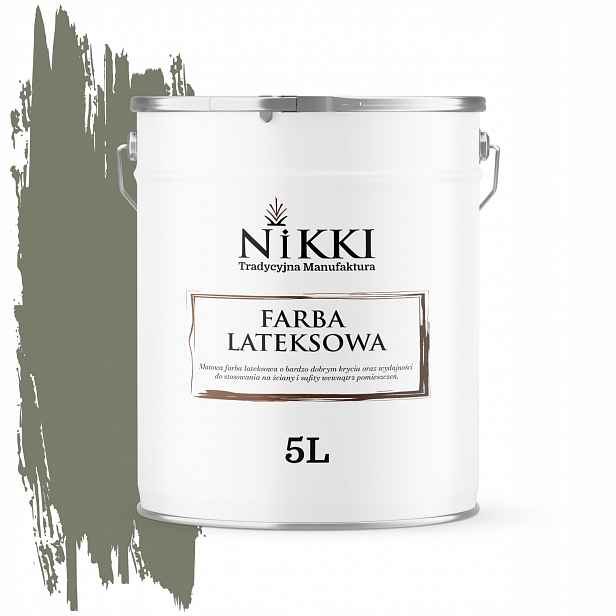 Barva Khaki Barva Tmavá H1720 5L Hluboká Matná Na Stěny