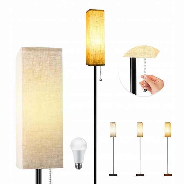 Stojací Lampa Podlahová Lampa E27 Led Noční 172 CM