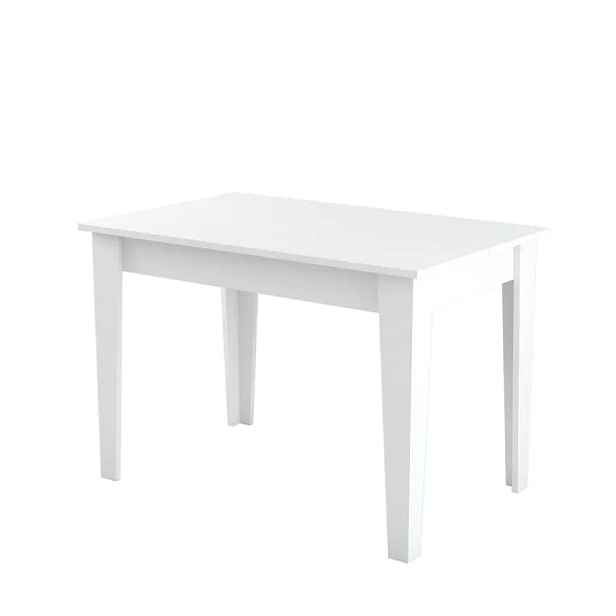 Casarredo Jídelní stůl KIEV 510 s úložným prostorem – bílý