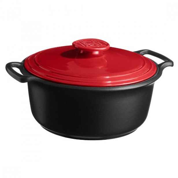Keramický hrnec Cocotte, 33 cm/6,5 l, "Sublime +", Burgundy - Emile He