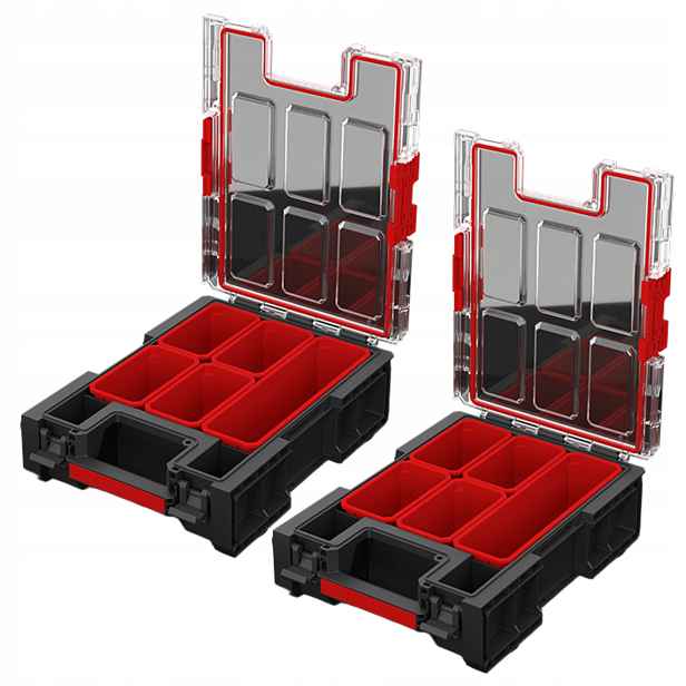 Qbrick System One M Plus 2.0 organizér s víkem plastová krabička 4l x2