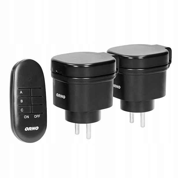 Sada bezdrátových zásuvek IP44 OR-GB-441(GS)