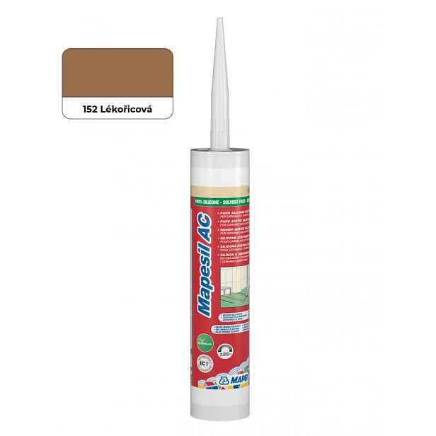 Sanitární silikon Mapei Mapesil AC 310 ml 152 lékořicová