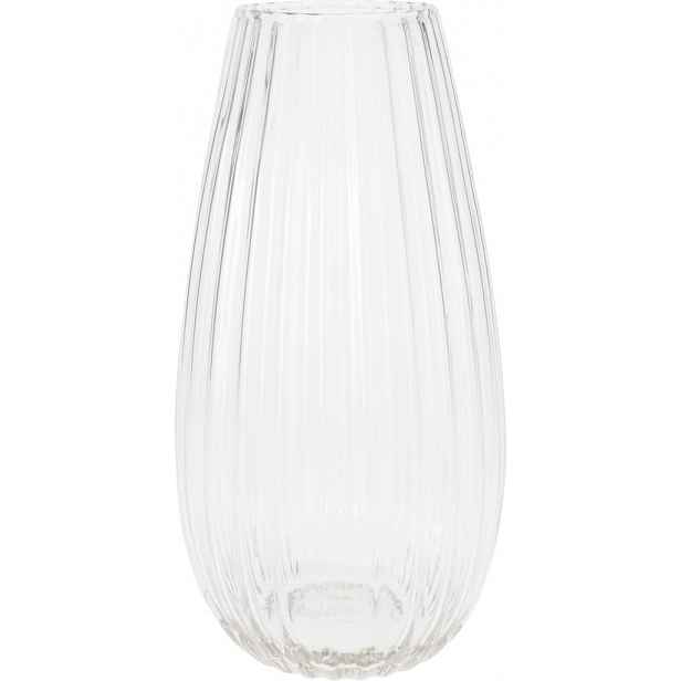 Skleněná váza Felicia, 30 cm