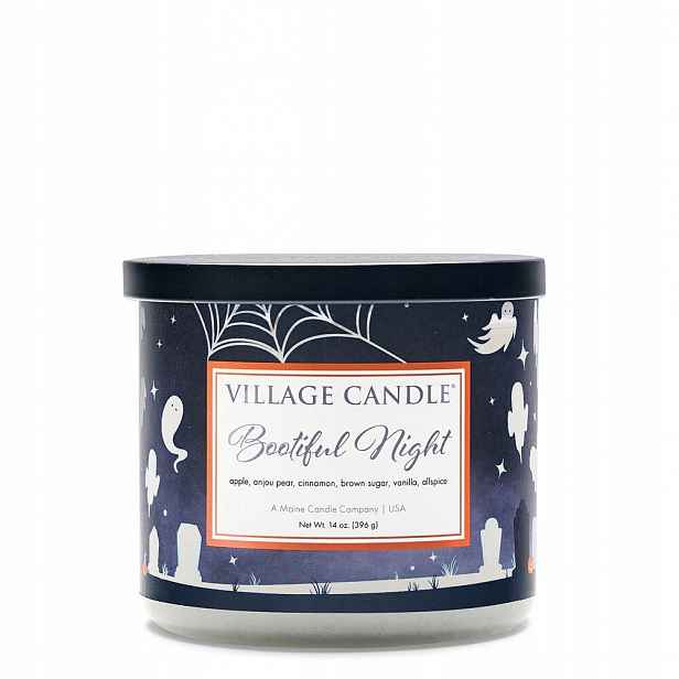 Svíčka ve skle Holly Bootiful Night Village Candle