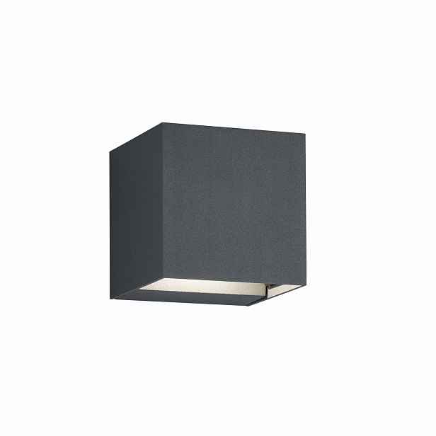 Venkovní nástěnné svítidlo Adaja antracit Led 3W IP54 240lm Trio