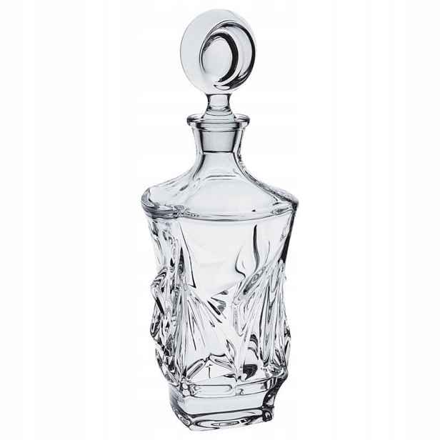 Exkluzivní Krystalová karafa na whisky Bohemia Jihlava Princess 800 ml
