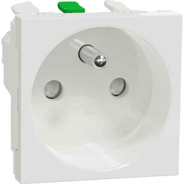 Zásuvka 230 V jednonásobná Schneider Electric Unica Nová bílá