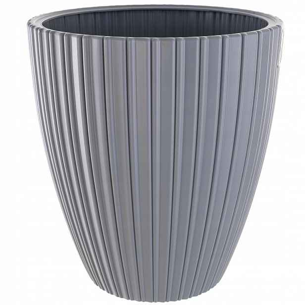Květináč Květináč 40 cm Obal Na Květináč S Vložkou Květinový Plastový Eko