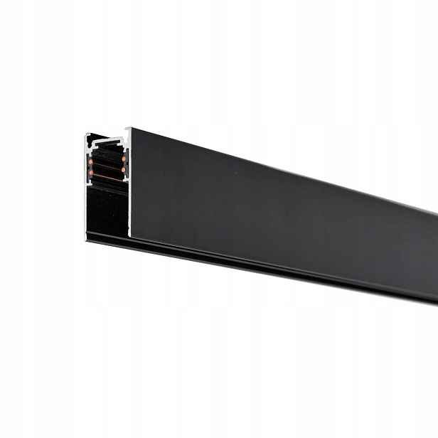 Magnetic Track Černý magnetický kabel 1 m pro magnetické zdroje