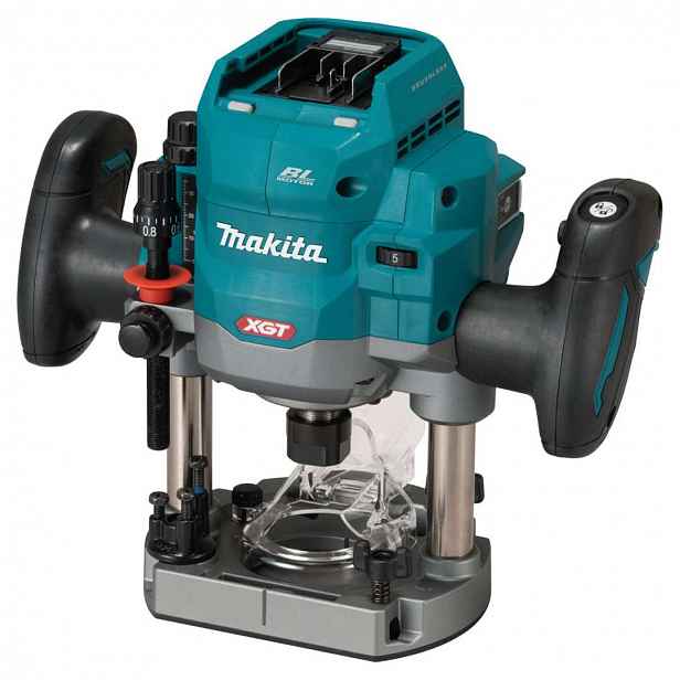 Makita - 40V AKU horní frézka, bez baterie a nabíječky RP001GZ