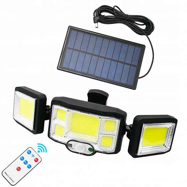 Voděodolná Solární Lampa Sensor Pilot 180 Led