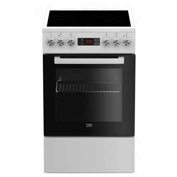Beko sporák volně stojící 50cm Bílá FSM57300GW