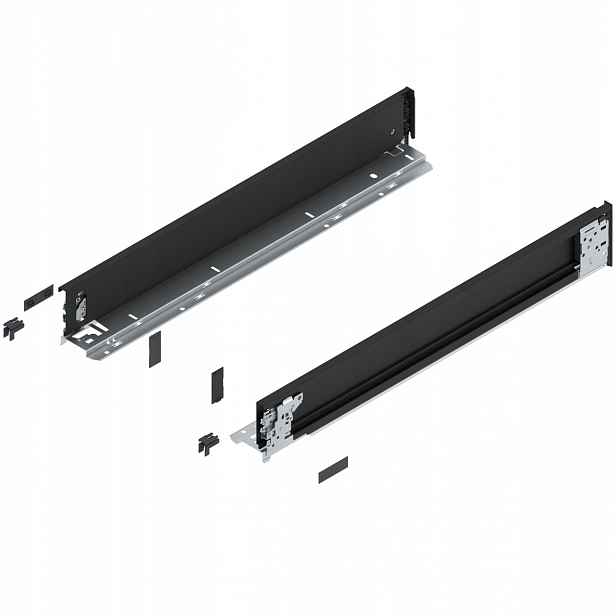 Blum 770M6001S Boční strana zásuvky Legrabox, vnitřní výška 90.5 mm, délka 600 mm