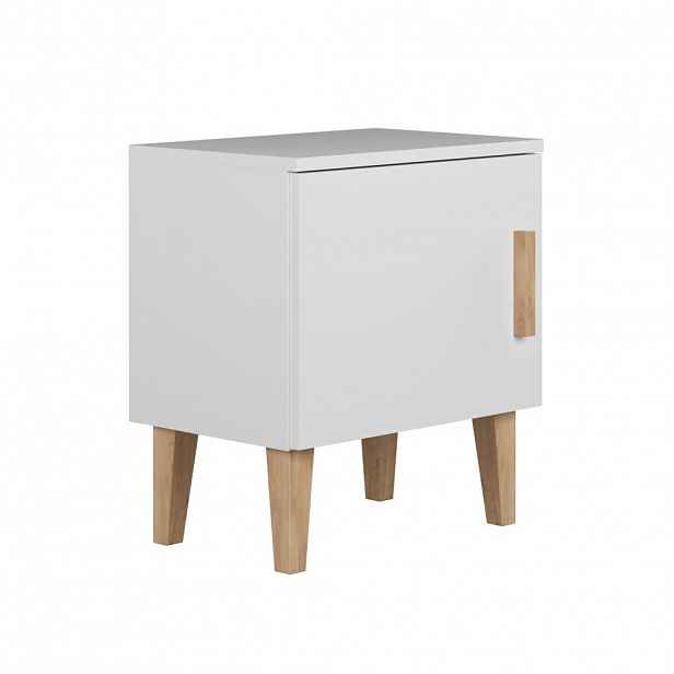 RAUMHIRSCH FURNITURE DĚTSKÝ NOČNÍ STOLEK Kubi bílý 34/50/56