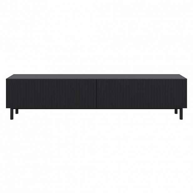 Selsey TV stolek Veldio New černý 175/46/32 cm