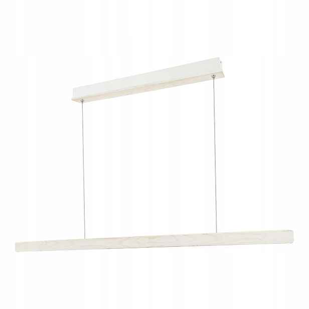 Závěsná lampa Ilgas Bílá 47W 1800lm 3000K Dřevo Kov Nordlux 4.5 cm
