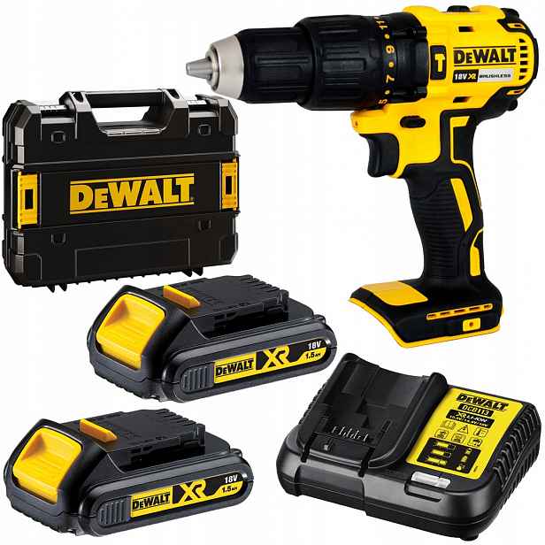 Bezkartáčový příklep Aku Šroubovák 18V DCD778S2T DeWalt