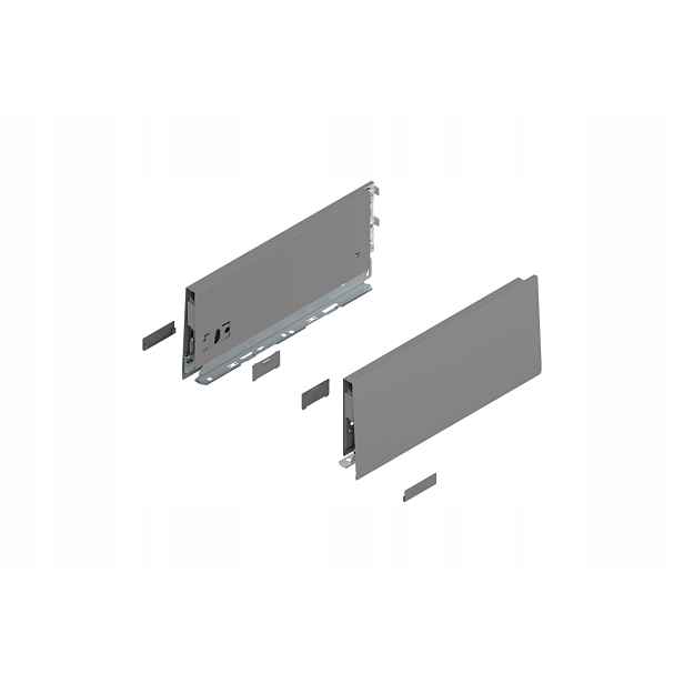 Blum 470K3002S Bok Merivobox, výška K (129 mm) 300 mm, šedá, matná barva