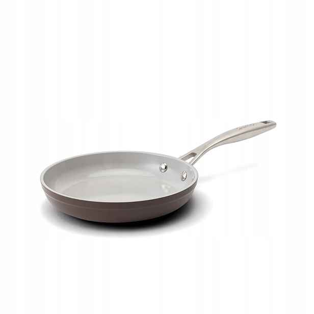 Elmich Nepřilnavá keramická pánev Zen Ø 20 cm hnědá