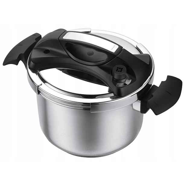 Tlakový Tlakový Hrnec , ocelový hrnec , Velký 8,0 l, 24 cm, Indukce, Edenberg 5743