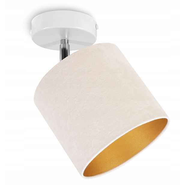 Závěsná Stropní Lampa Stropní Svítidlo Zlatý Velur
