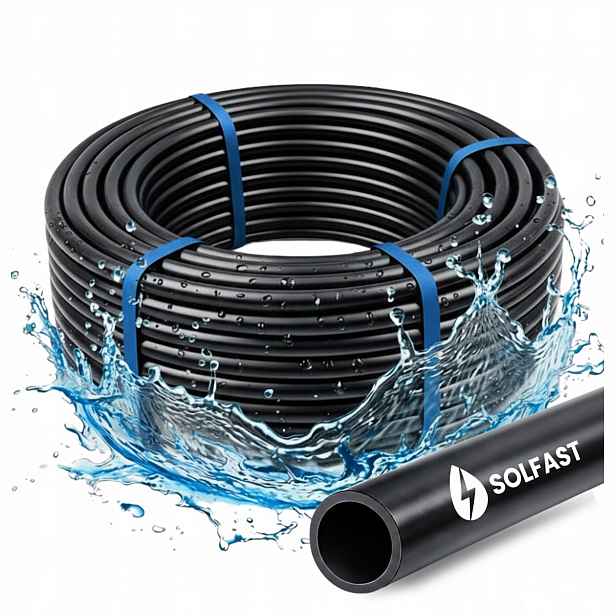 Trubka Hadice bez otvorů Kabel 100 m Zavlažovací systém Hadice