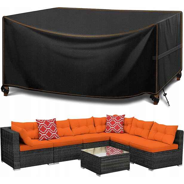 Voděodolný Obal Na Zahradní Nábytek 270x180x89 CM Silný Odolný XXL
