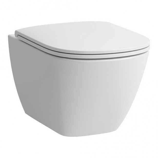 WC s prkénkem softclose závěsné Laufen Lua zadní odpad H8660800000001