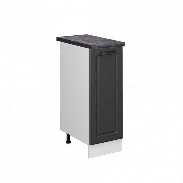 Vicco LÉKÁRNIČKOVÁ SKŘÍŇKA R-Line Antracitový venkovský dům 30 cm , PD Antracit
