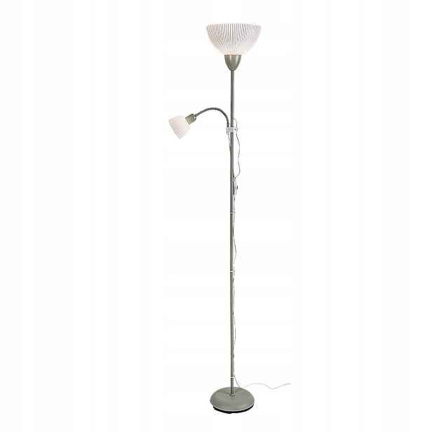 Moderní stojací lampa do obývacího pokoje, stylové osvětlení interiéru
