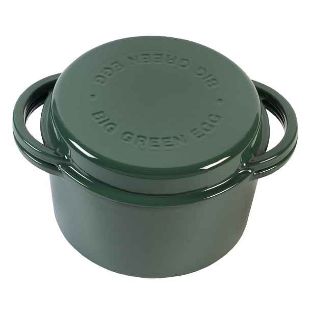 Smaltovaný litinový hrnec Big Green Egg 4 l