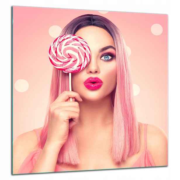 Skleněná Ochranná Deska Panel Lepidlo 60x65 Žena
