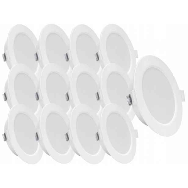 13x plochá stropní Led lampa 6W Slim Neutrální 4000K
